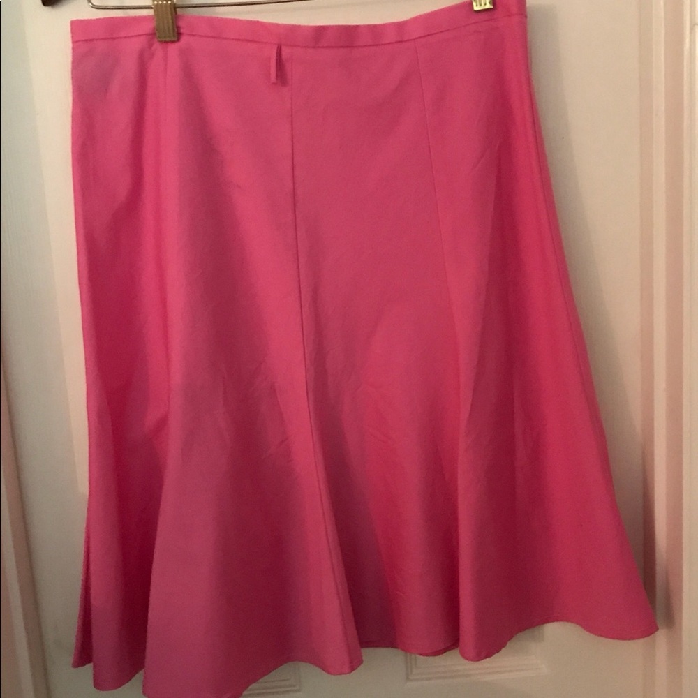 Pink a line skirt